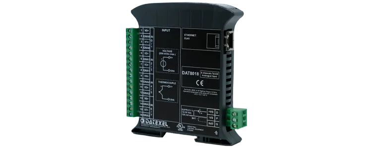 8 Channel Thermocouple to Modbus TCP