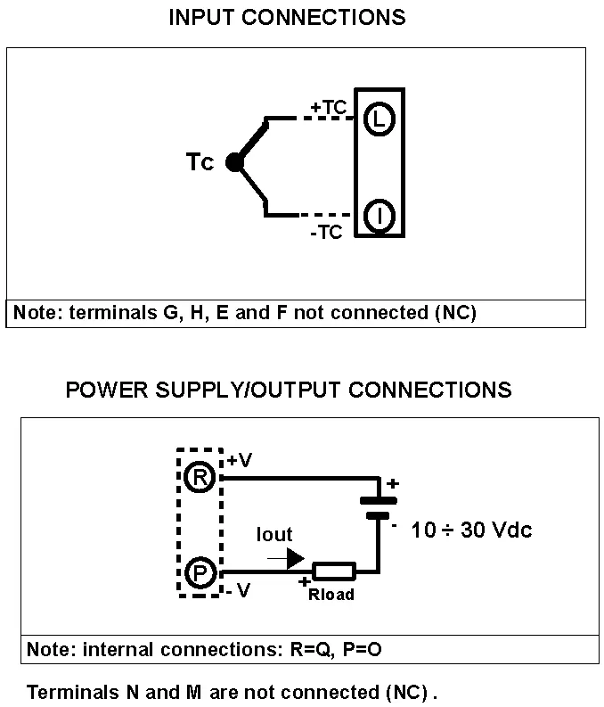 Thermocouple Temperature Transmitter DAT2045.