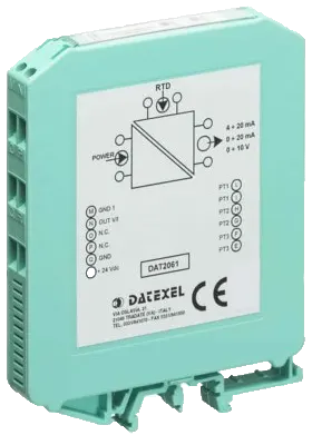 Isolated RTD Temperature converter DAT2061.