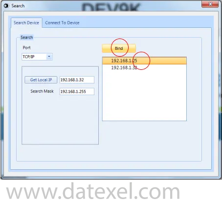 Binding the IP Address of a Modbus Master.