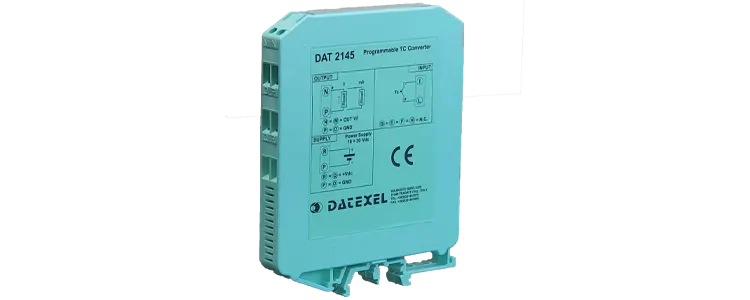 DAT2145 Din Rail Thermocouple converter.