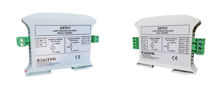 The DAT500 series of Loop Powered Isolators.