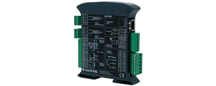 Modbus RTU Master with Analog IO DAT9011