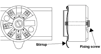 how to making a Head Mount temperature transmitter fit on DIN Rail