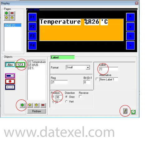 Displaying Celsius on a Remote Modbus Display.