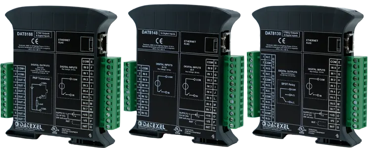 Modbus TCP Digital Input Output Modules.