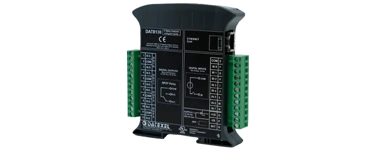 Modbus TCP to Relay and Digital Input