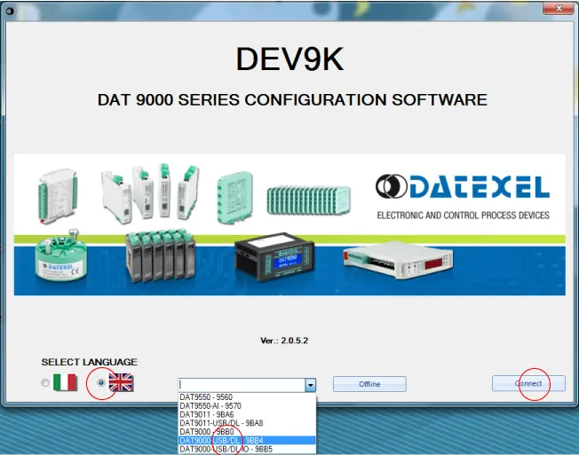 Opening Modbus Development Software.