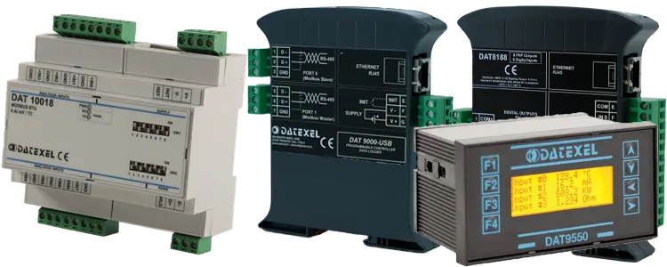 Datexel Range of Modbus Data Acquisition.