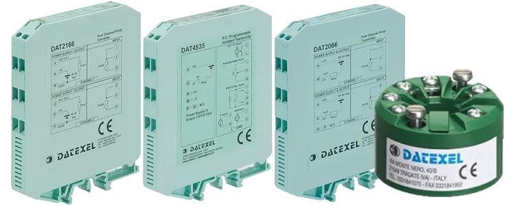 Datexel range of Temperature Transmitters.