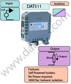 Loop Powered Isolator.